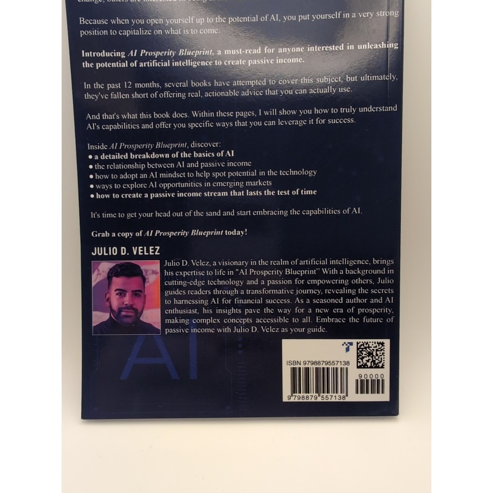 AI Prosperity Blueprint: Unleashing..., Velez, Julio D. - Picture 3 of 4